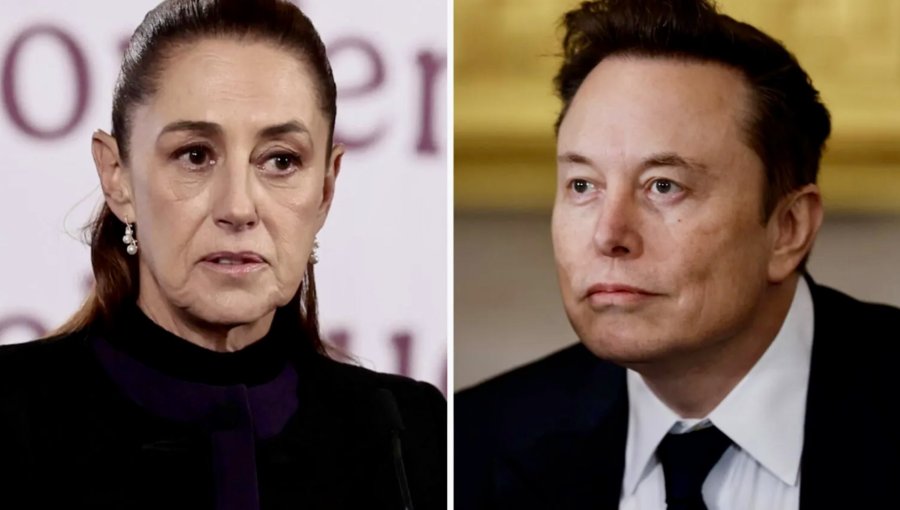 Presidenta de México evalúa acciones legales contra Elon Musk por afirmar que su Gobierno está a las órdenes de los carteles