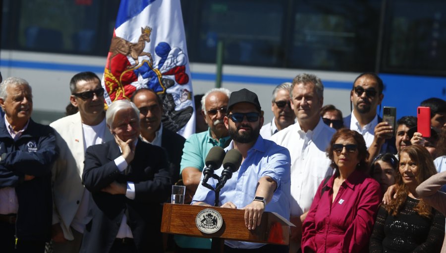 Presidente Boric pone en marcha modernos buscarriles y revitaliza el histórico ramal Talca-Constitución