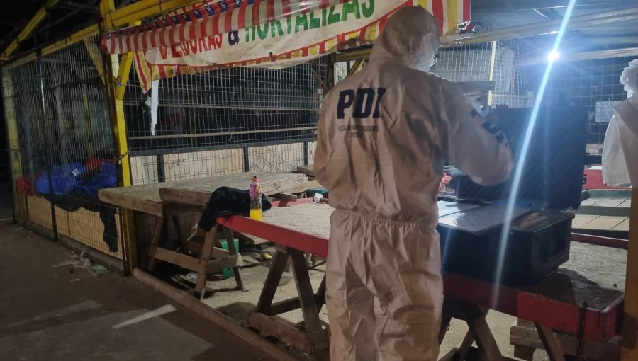 Impacto en Quilpué por brutal crimen con arma cortante en plena feria de El Belloto