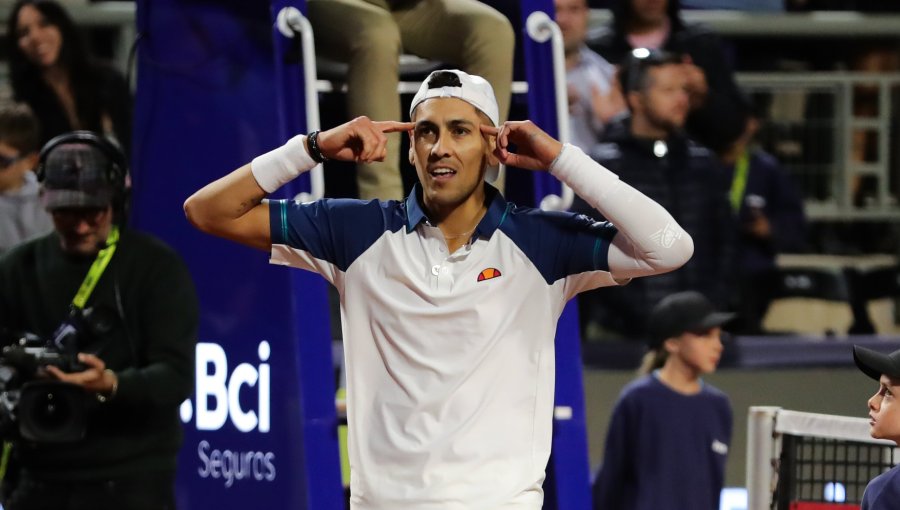 Tabilo tras su paso a cuartos del ATP de Santiago: "Feliz por cómo terminé jugando"