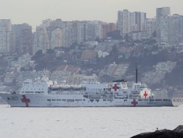 Valparaíso niega autorización a buque hospital chino para realizar operativo médico en la bahía