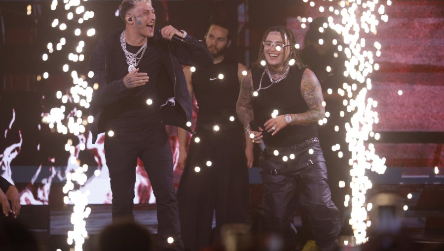 Pablo Chill-E deslumbra en Viña 2026 e invita al escenario a Yung Beef, Julianno Sossa y Arte Elegante