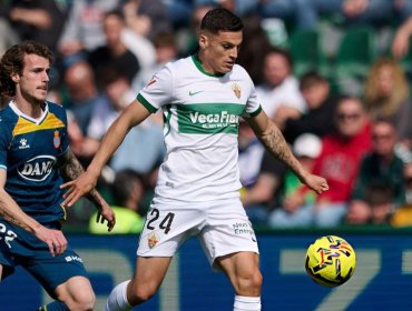 Lucas Cepeda fue blanco de duras críticas de la prensa española tras empate del Elche