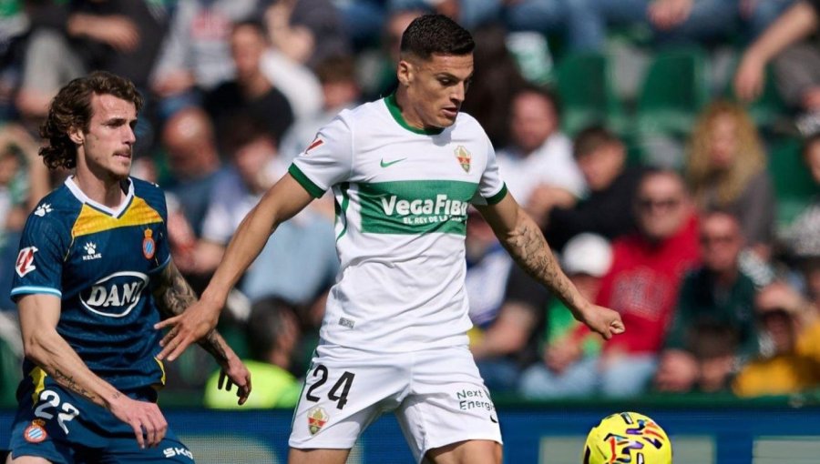 Lucas Cepeda fue blanco de duras críticas de la prensa española tras empate del Elche