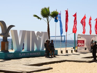 Playa Los Marineros se convirtió en referente turístico del verano en Viña del Mar y ahora busca ser "la más entretenida" de Sudamérica