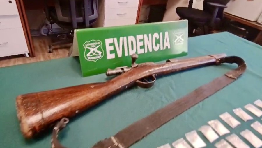 Violencia intrafamiliar en Catemu: detienen a peligroso sujeto que apuntó con escopeta a mujer y luego amenazó con suicidarse