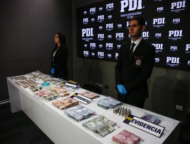 Golpe al lavado de activos: PDI desarticula red que blanqueó $83 mil millones y detiene a 15 personas