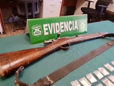 Violencia intrafamiliar en Catemu: detienen a peligroso sujeto que apuntó con escopeta a mujer y luego amenazó con suicidarse