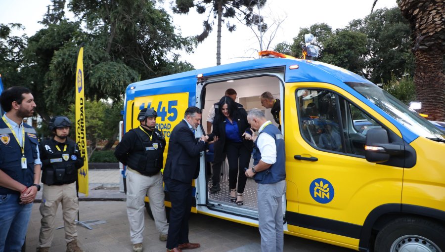 Ñuñoa presenta cuarteles móviles equipados con cámaras infrarrojas para patrullar la comuna