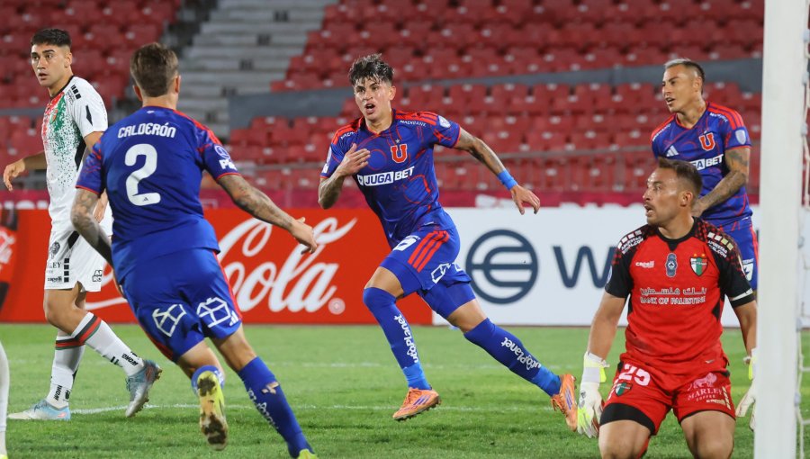 Universidad de Chile sufre eliminación ante Palestino y se despide de la Copa Sudamericana