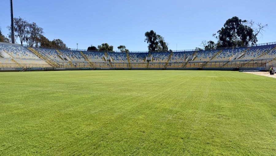 Cancha del estadio Sausalito fue recuperada al 100% tras show de Chayanne y estará lista para duelo entre Everton y Deportes Limache