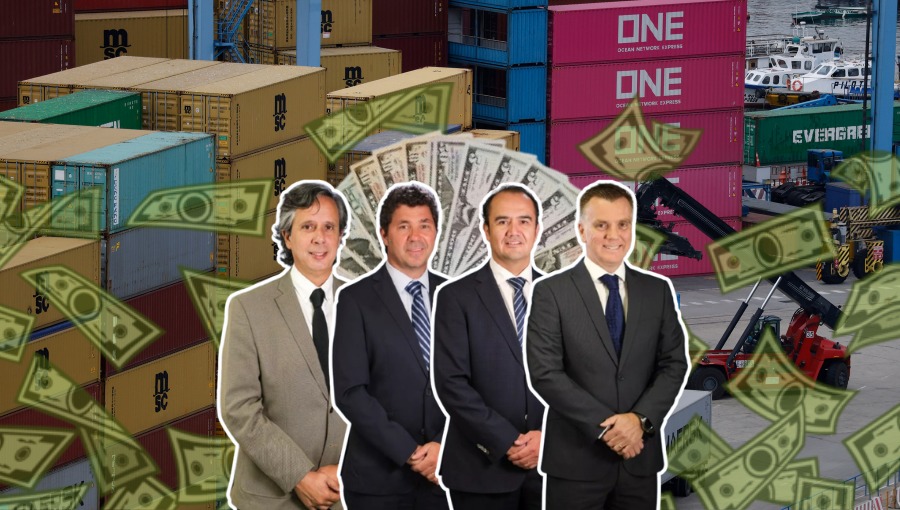 Los "Súper Sueldos" del Puerto de Valparaíso: empresa estatal paga a siete ejecutivos más de mil millones de pesos al año