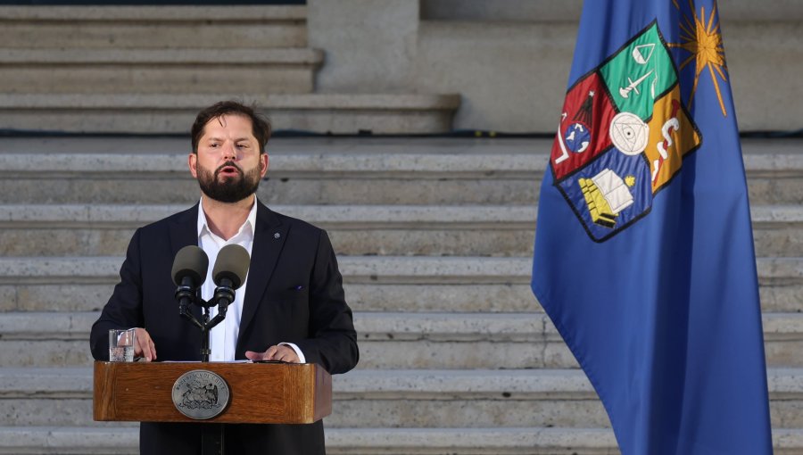 Presidente Gabriel Boric inaugura obras de mejoramiento de la Escuela de Derecho de la Universidad de Chile