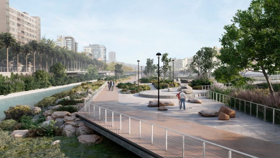 Viña del Mar da luz verde a convenio para construir parque en el estero Marga Marga pese a insólito rechazo de ediles de oposición