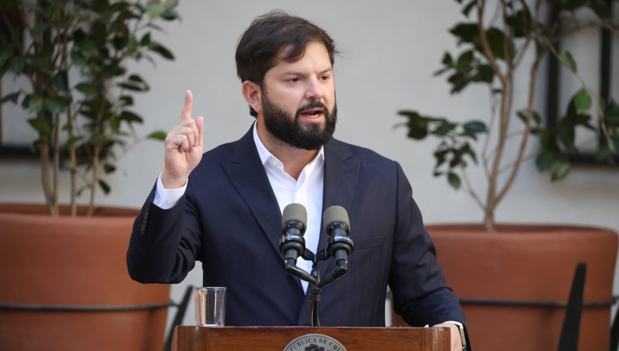 Presidente Boric llama al Senado a no retroceder en DD.HH. por aprobación de polémico proyecto que conmuta penas