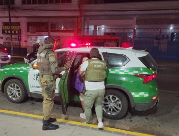 Desarticulan banda que secuestró a comerciante y mantenía aterrorizados a vecinos del cerro La Cruz de Valparaíso