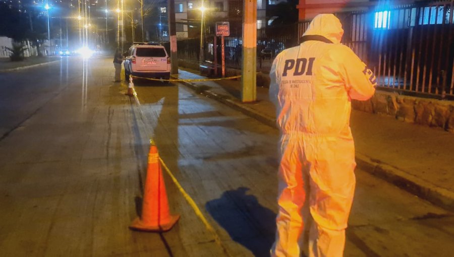 PDI revela nuevos antecedentes del crimen de hombre abandonado baleado frente a Cesfam de la parte alta de Valparaíso