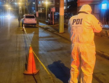 PDI revela nuevos antecedentes del crimen de hombre abandonado baleado frente a Cesfam de la parte alta de Valparaíso