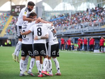 Colo Colo sanó sus heridas del Superclásico y trepó hasta la cima del torneo