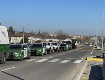 Brutal asalto termina con hombre muerto en Quilpué: atacante fue detenido a pasos de la estación