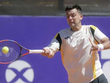 Tomás Barrios se suma a Nicolás Jarry y tuvo debut y despedida en el Challenger de Punta Cana