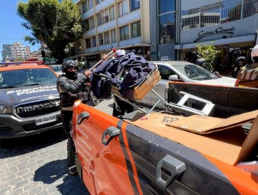 Un centenar de infracciones por compras y transacciones en el comercio ilegal se han cursado en Viña del Mar