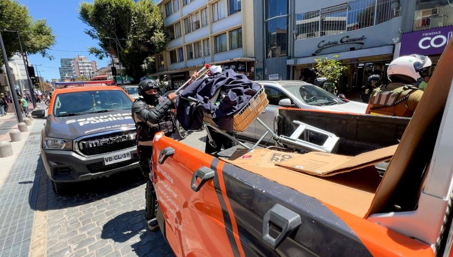 Un centenar de infracciones por compras y transacciones en el comercio ilegal se han cursado en Viña del Mar