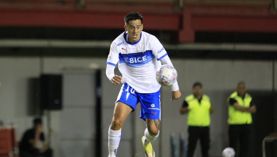 Palavecino le baja el perfil al incidente con Montes en la UC en el partido contra O'Higgins: "No me di cuenta"