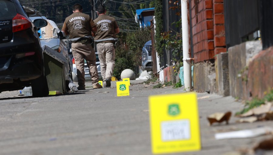 Carabinero baleado en Talcahuano sufrió una fractura en una de sus manos, pero se encuentra en "buen estado de salud"