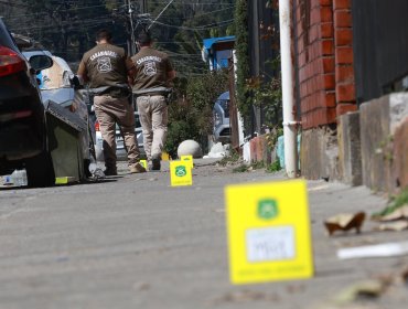 Carabinero baleado en Talcahuano sufrió una fractura en una de sus manos, pero se encuentra en "buen estado de salud"