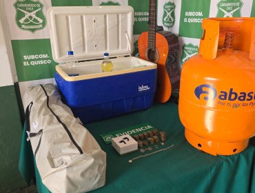 Delincuente fue detenido mientras robaba especies desde una casa en El Quisco