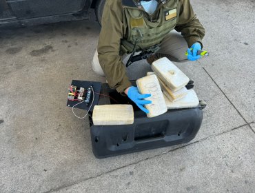 Megaoperativo del OS7 en Santiago deja cuatro detenidos y cerca de 100 kilos de ketamina incautados