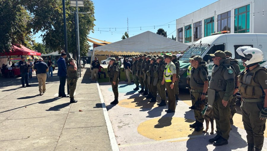 Cuatro detenidos y 16 infracciones deja «Ronda Impacto» de Carabineros en La Cruz