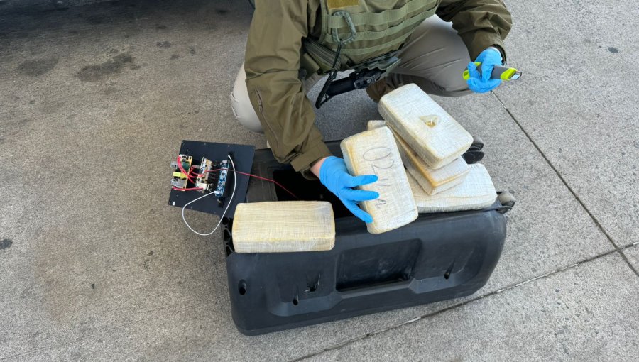 Megaoperativo del OS7 en Santiago deja cuatro detenidos y cerca de 100 kilos de ketamina incautados