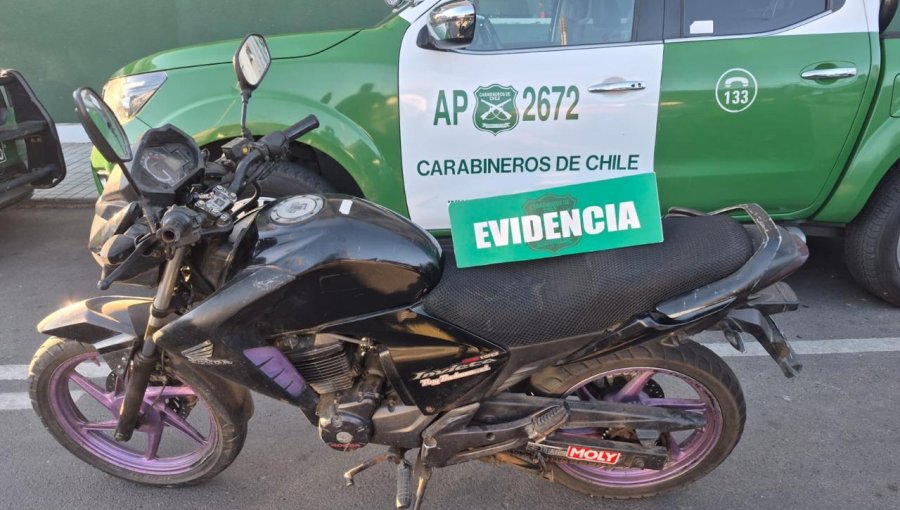 «Ronda Impacto» en Concón deja cuatro detenidos: uno conducía moto robada el 2021