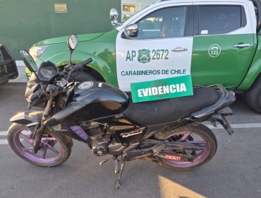 «Ronda Impacto» en Concón deja cuatro detenidos: uno conducía moto robada el 2021