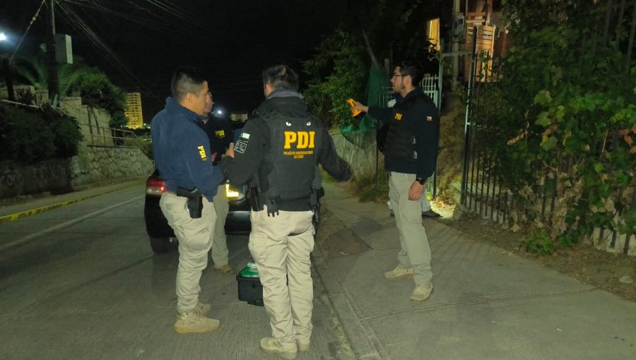 Tres homicidios durante las últimas 48 horas en la Región de Valparaíso: Hombre es asesinado con arma de fuego en en