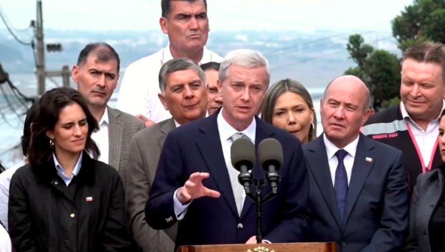 Presidente Kast anunció proyecto de Ley de Reconstrucción Nacional en Lirquén