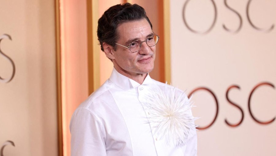 Pedro Pascal se robó las miradas en la previa de los Premios Oscar