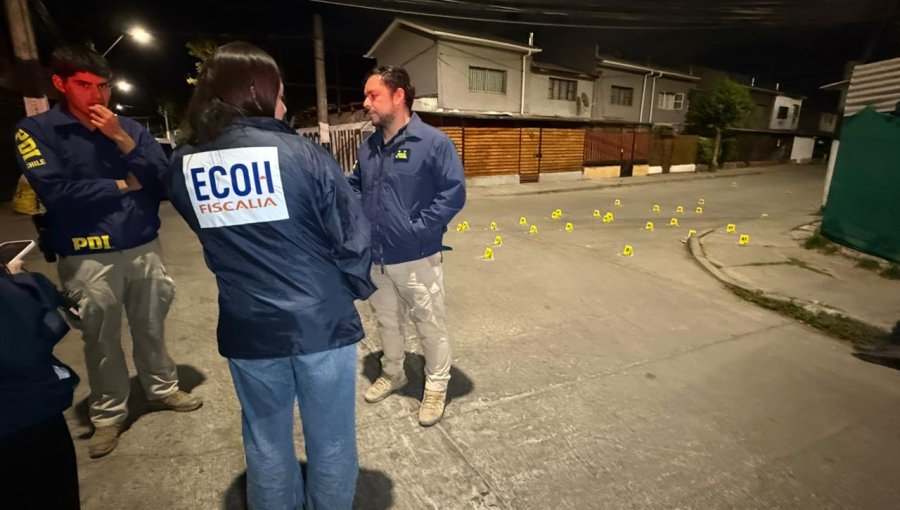 Vecino que paseaba a su perro murió tras quedar en medio de tiroteo entre bandas en Puente Alto: hubo al menos 60 disparos
