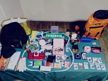 Capturan a hombre y mujer que mantenían especies robadas desde una casa en Concón