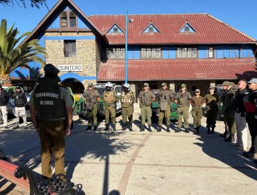 Ocho detenidos deja amplio operativo en puntos estratégicos y ferias libres de Quintero