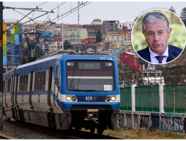 ¿Le bajan el pulgar a proyecto inexistente? Delegado explica que iniciativa real de tren a Santiago "no tiene disponibilidad financiera"
