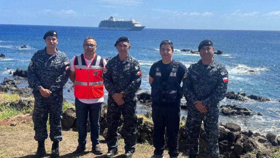 Aduana de Valparaíso lidera operativos de fiscalización y capacitaciones en Rapa Nui