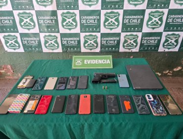 Capturan en Los Andes a peligroso delincuente vinculado a más de 15 delitos de robos