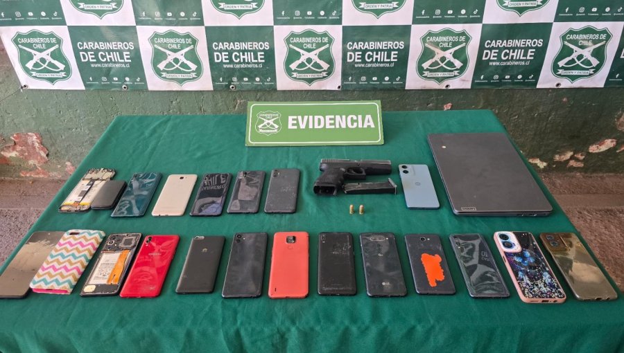 Capturan en Los Andes a peligroso delincuente vinculado a más de 15 delitos de robos