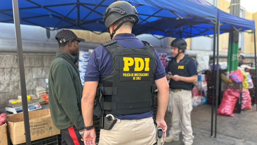 PDI denuncia a 21 extranjeros tras fiscalización realizada en el plan de Valparaíso