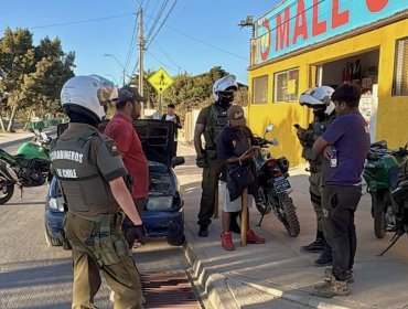 «Ronda Impacto» en Quintero deja 13 detenidos: siete mantenían órdenes de captura