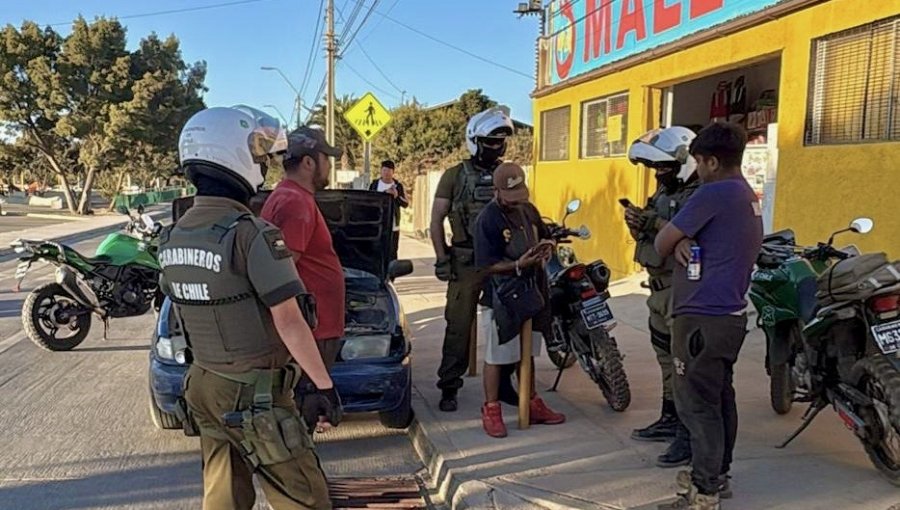 «Ronda Impacto» en Quintero deja 13 detenidos: siete mantenían órdenes de captura