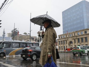 Hasta la región de Valparaíso llegará sistema frontal que traerá lluvias intensas en corto tiempo